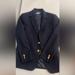 Lands End Boys size 14 Navy blazer